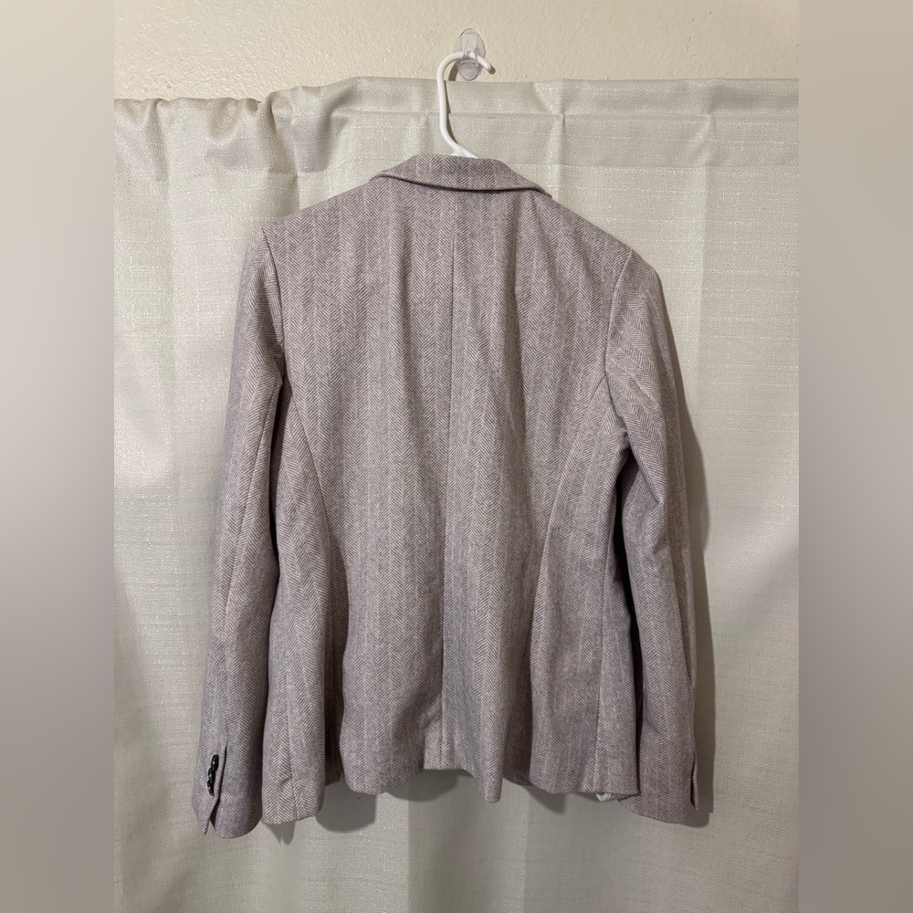 Circle 1901 Classic Women's Gray Blazer in size UK 10 - Picture 8 of 12